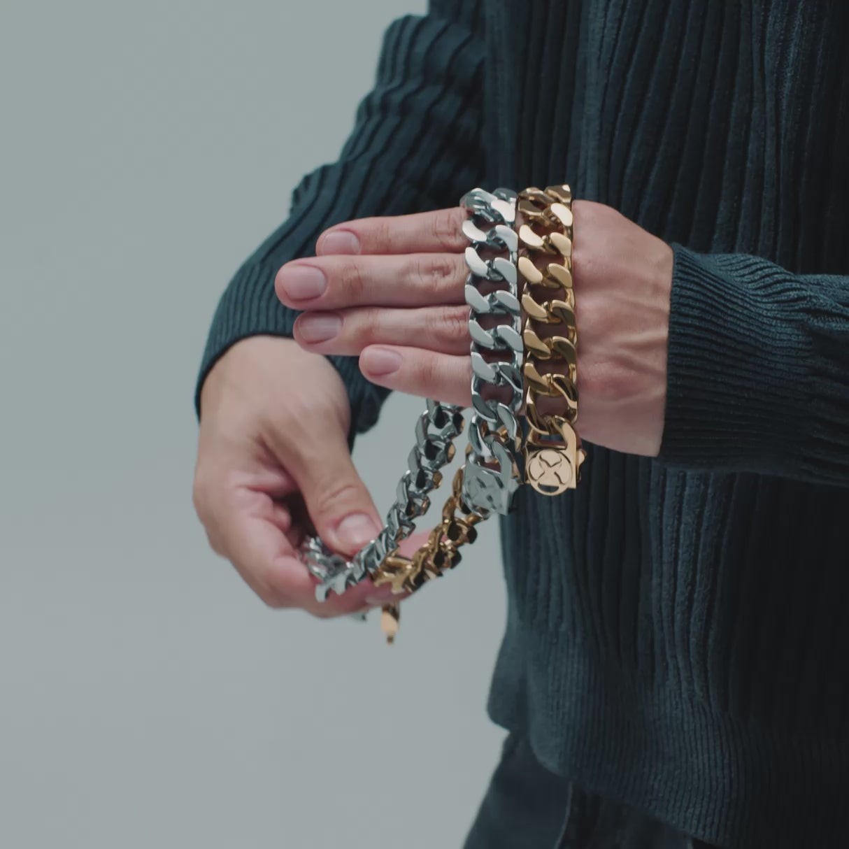 【注目ブランド】VITALY RIOT チェーンネックレス ●送料,関税込 VITALY(バイタリー)商品ページ - Riot Necklace - Silver