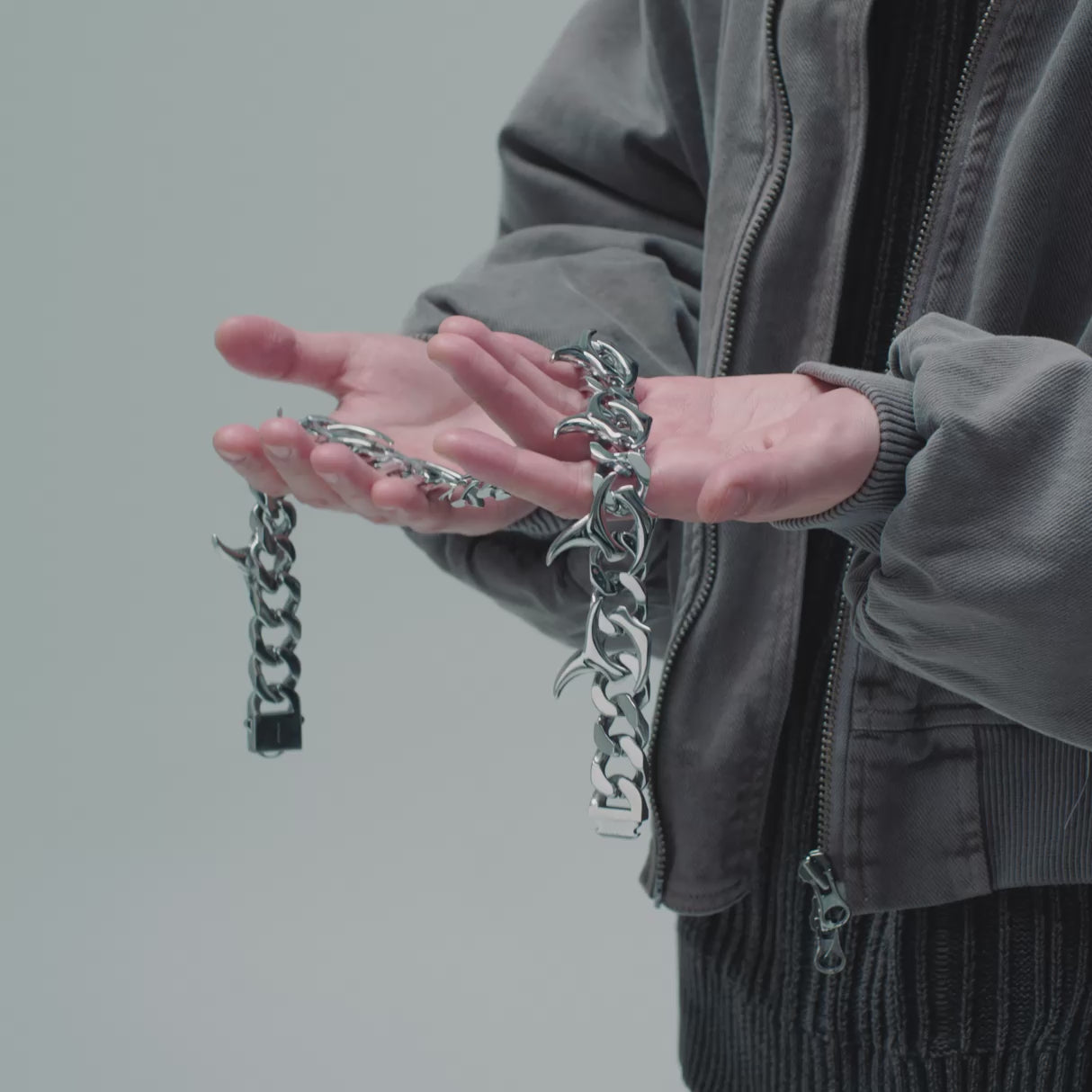 [Vitaly] Ransom チェーンネックレス VITALY(バイタリー)商品ページ - Ransom Necklace - Silver